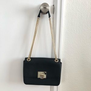 Michael Kors Black Leather Purse